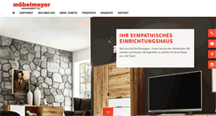 Desktop Screenshot of moebelmeyer.com