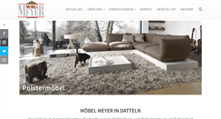 Desktop Screenshot of moebelmeyer.de